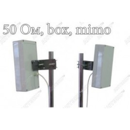 Антенна панельная WiF AX-5514PS60 BOX MIMO (5 ГГц) + гермобокс